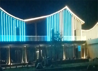 山水名園小區(qū)亮化