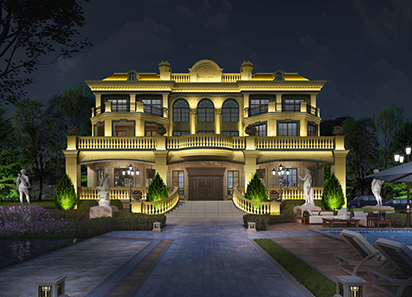 別墅亮化效果方案