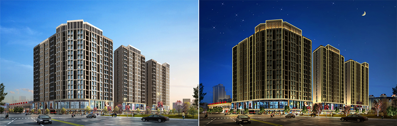 湛江小區(qū)亮化