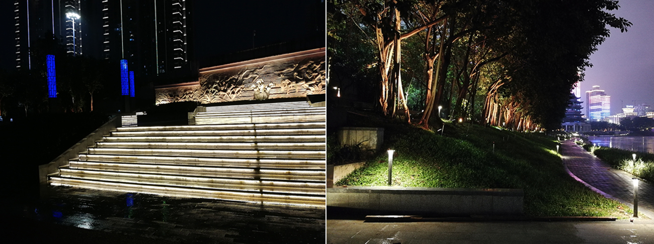 沿河景區(qū)亮化